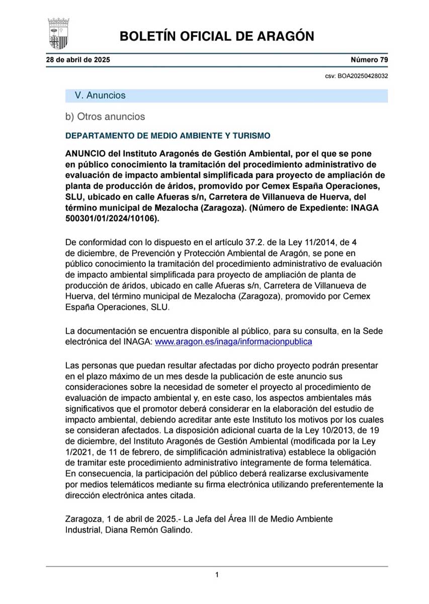 aviso mezalocha