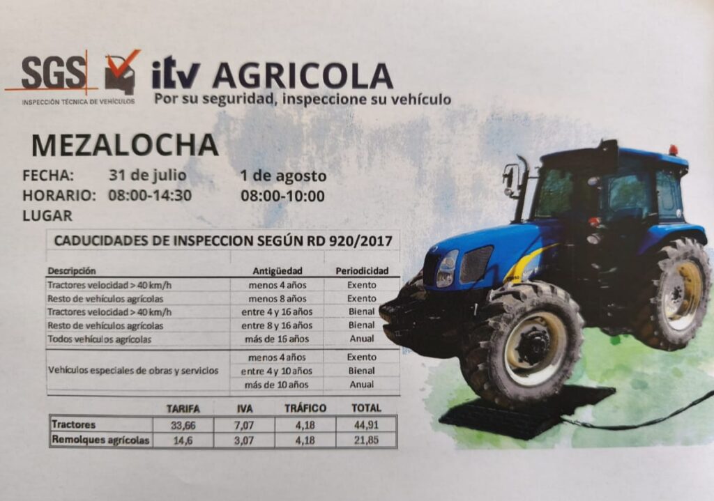 ITV agrícola