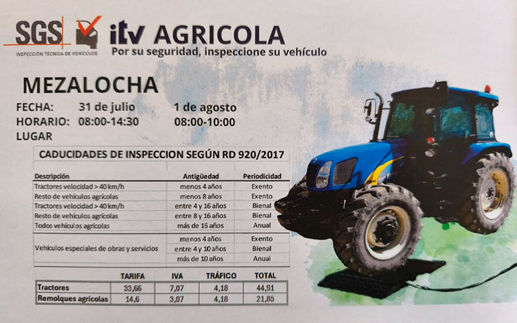 ITV agrícola