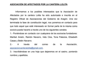 Asociación de afectados por la cantera Lolita