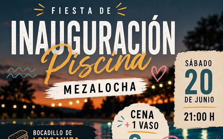 Inauguración piscinas