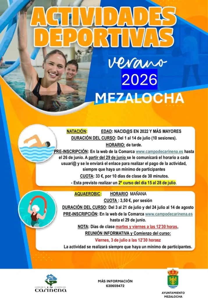 Actividades deportivas verano