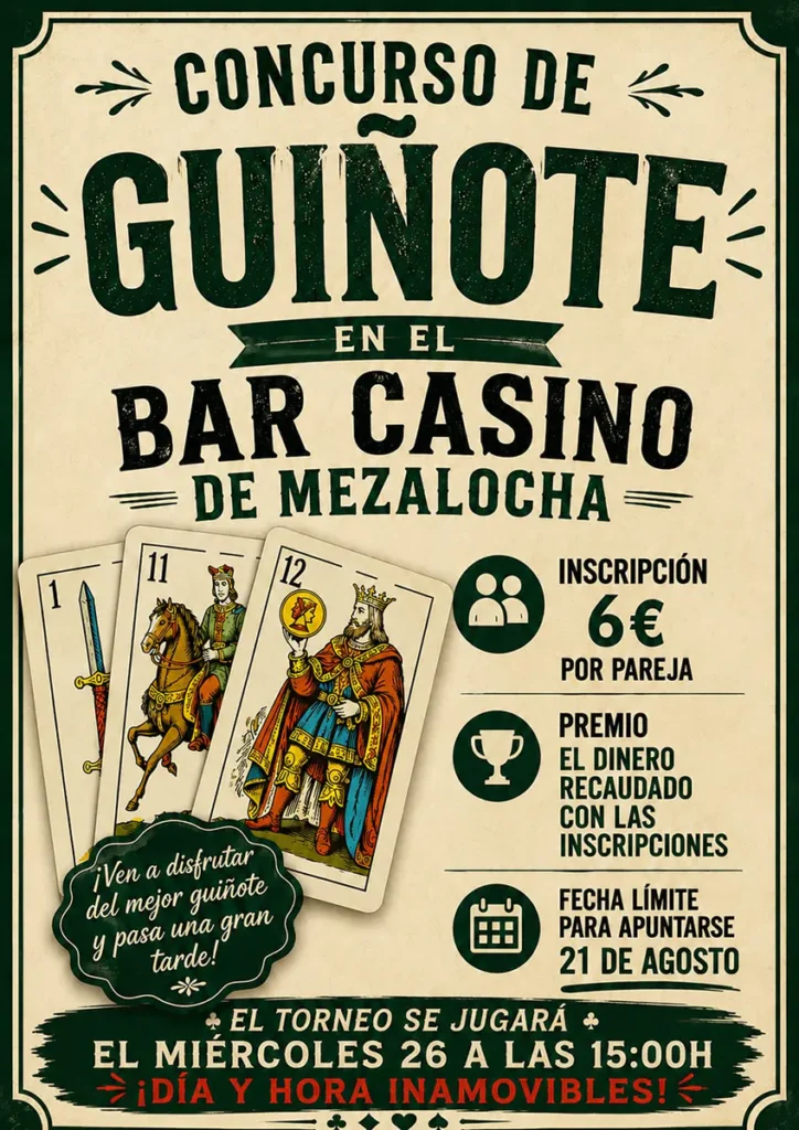 Concurso de Guiñote