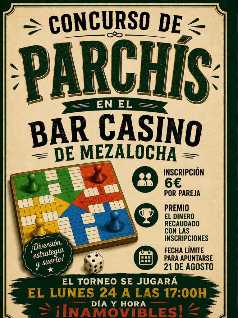 Concurso de Parchís