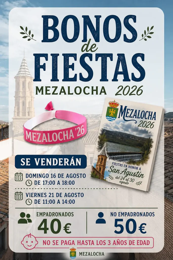 Bono de fiestas 2026